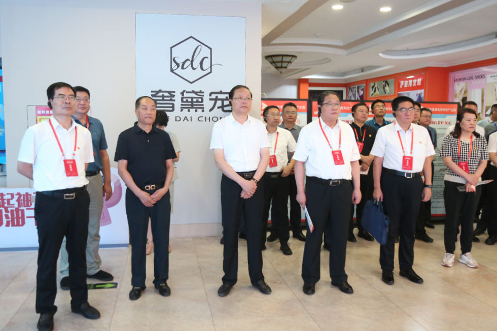 全省互联网行业党建工作现场推进会与会人员莅临顺和直播观摩指导