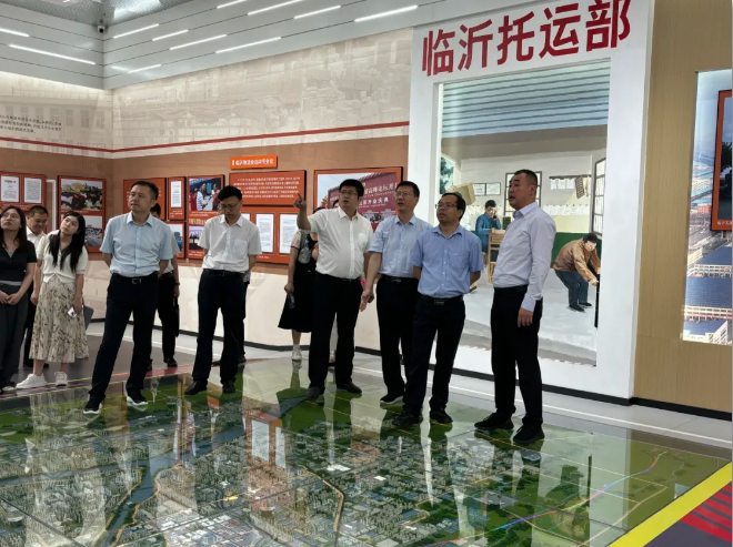 国家税务总局科研所一行莅临顺和国际智慧物流园参观考察