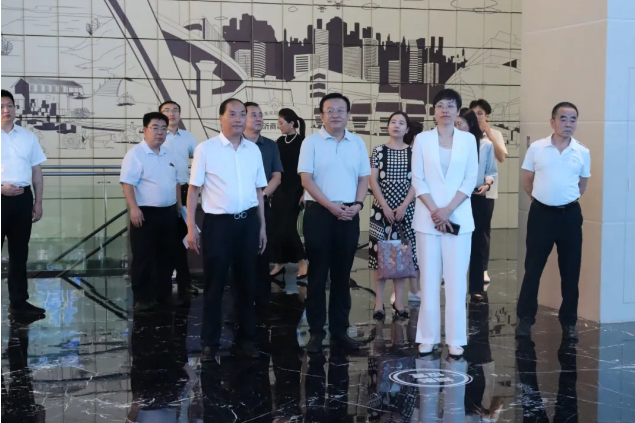 北京首发投资控股集团有限公司一行莅临顺和国际智慧物流园